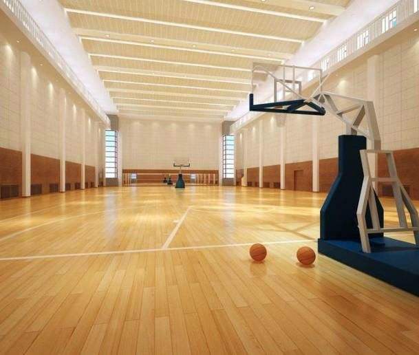 宜兴篮球场运动木地板地板怎么翻新