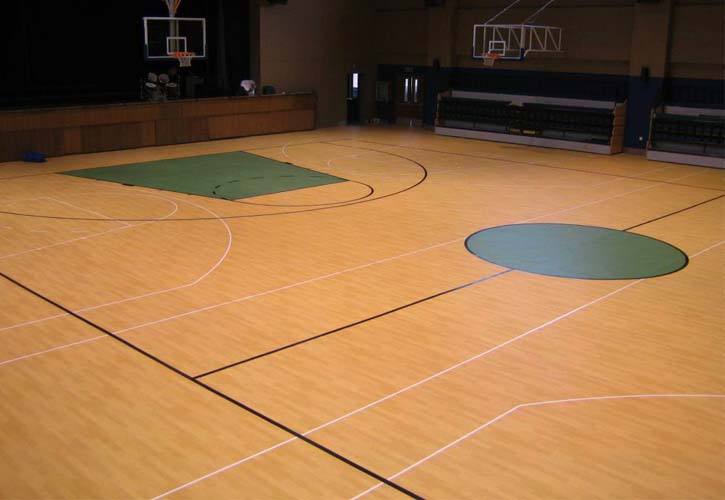 泰州体育馆室内篮球场运动木地板