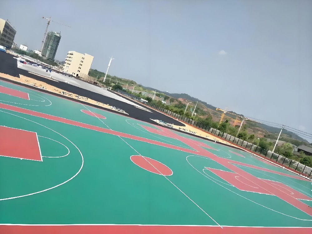 篮球场悬浮地板